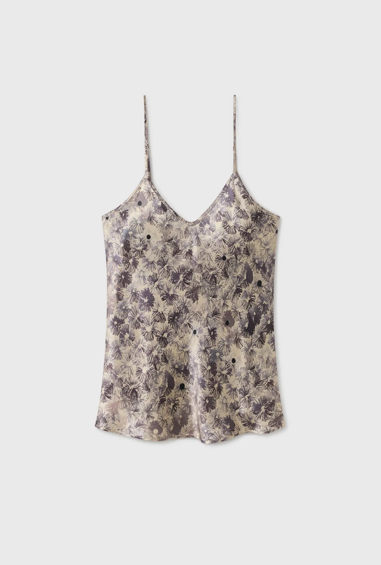 BIAS CUT CAMI ASTER FLORAL