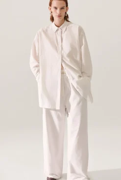 COTTON SILK MORNING SHIRT DUST