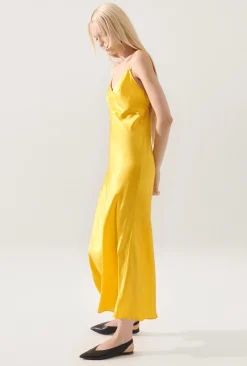 DECO ROULEAU DRESS MARIGOLD