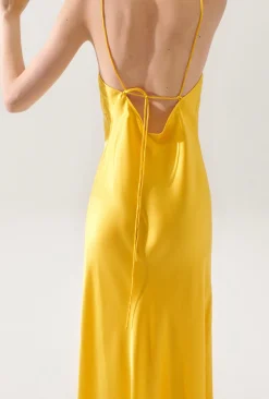 DECO ROULEAU DRESS MARIGOLD