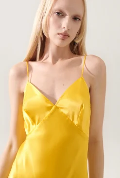 DECO ROULEAU DRESS MARIGOLD