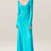 JERSEY LONG SLEEVE DRESS OXYGEN