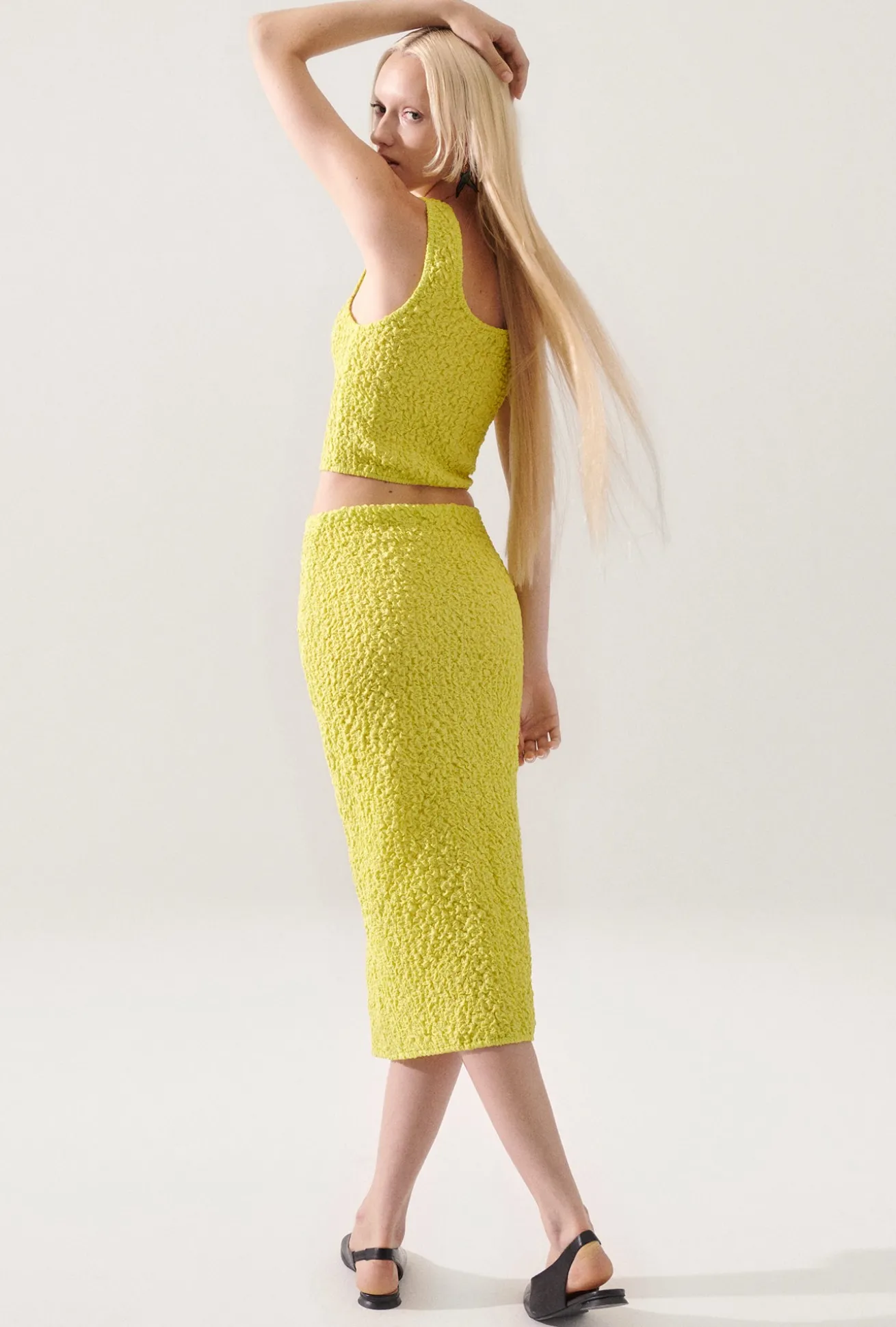 POPCORN CROPPED CAMI ABSINTHE