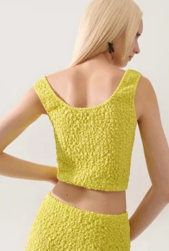 POPCORN CROPPED CAMI ABSINTHE
