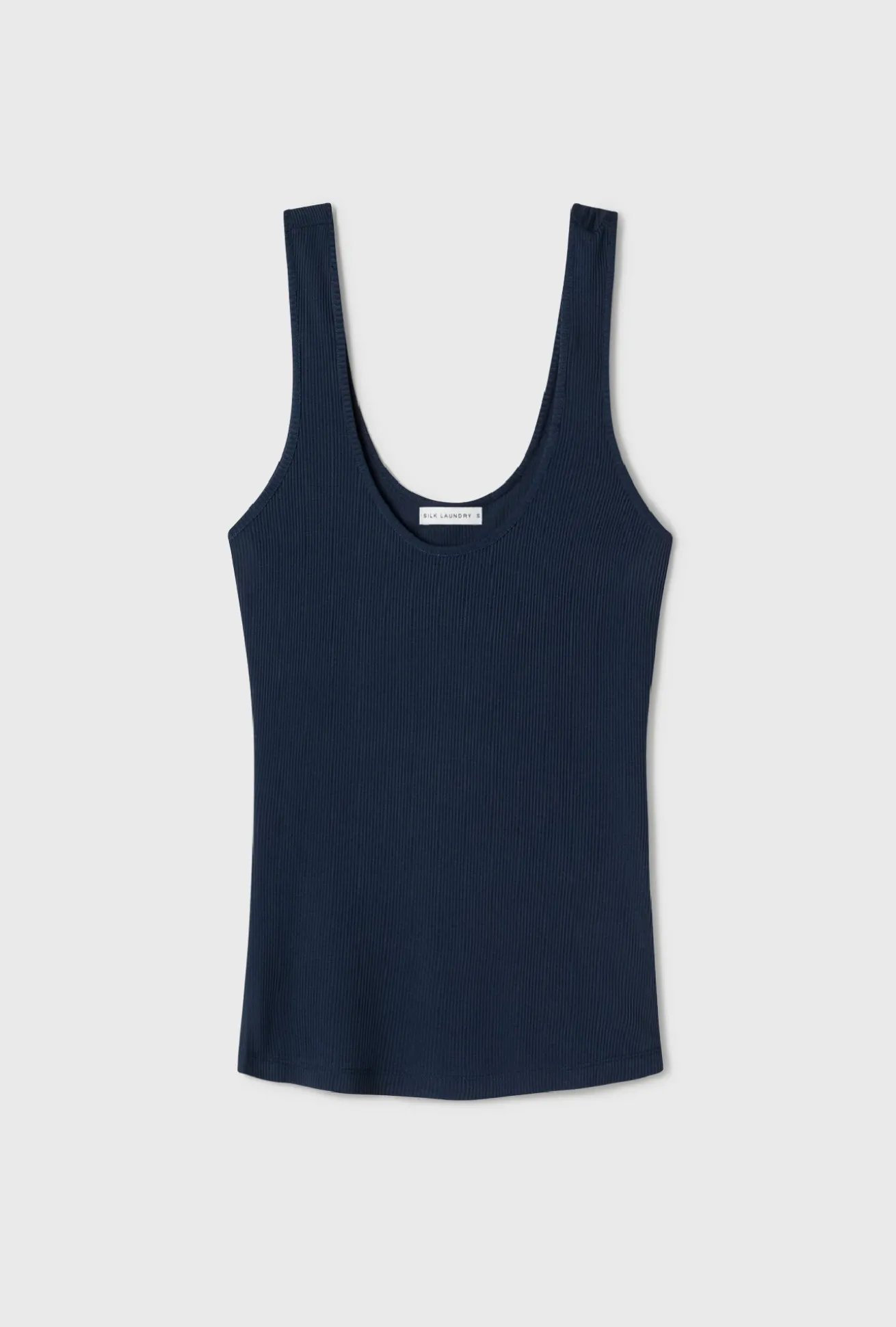 RIBBED TANK MIDNIGHT